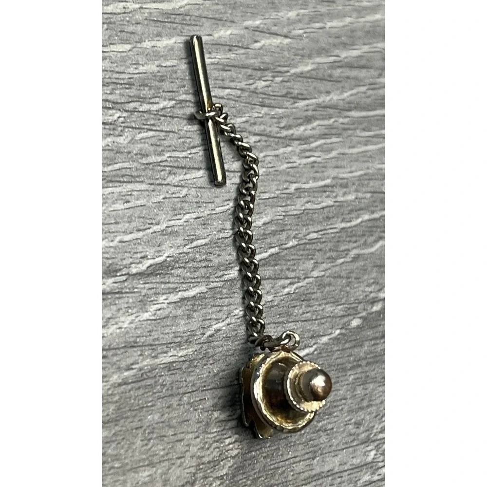 Vintage‎ West Point USMC Honor Country Tie Tack Pin Tiny Mens Accessory